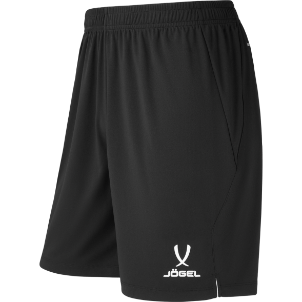 Шорты тренировочные без карманов JÖGEL PREMIER PerFormDRY Training Shorts, черный