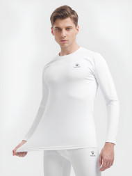 Термобелье (верх) KELME Long Sleeve T-shirt White