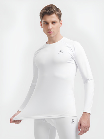 Термобелье (верх) KELME Long Sleeve T-shirt White
