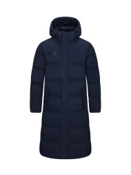 Пуховик KELME Long Down Jacket Dark Blue