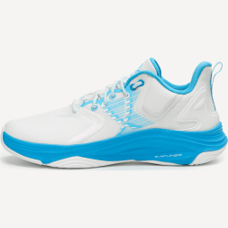 Кроссовки баскетбольные JOGEL A1, белый/голубой