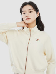 Олимпийка KELME Knitted Stand Collar Jacket White