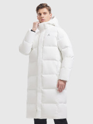 Пуховик KELME Long Down Jacket White