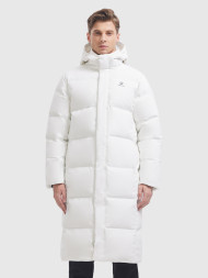 Пуховик KELME Long Down Jacket White