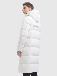 Пуховик KELME Long Down Jacket White
