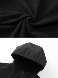 Куртка KELME Fleece Woven Jacket (Hooded) Black
