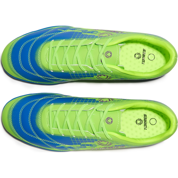Бутсы футбольные (многошиповки) подростковые TORRES COPA-J, TS234237-736-37, р.37, сине-голубой