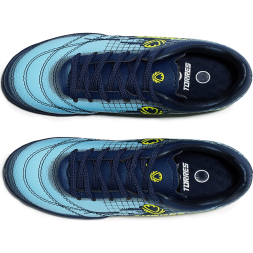 Бутсы футбольные (многошиповки) подростковые TORRES COPA-J, TS234237-736-37, р.37, сине-голубой