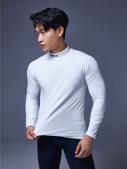 Термобелье (верх) утепленное KELME Long Sleeve T-Shirt Men's White