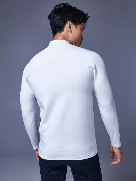 Термобелье (верх) утепленное KELME Long Sleeve T-Shirt Men's White