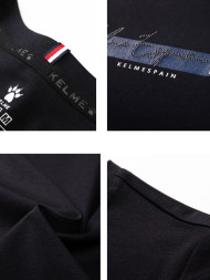 Футболка KELME Round Neck Short Sleeve T-Shirt Dark Blue