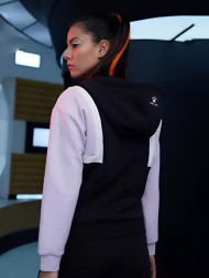 Толстовка KELME Knitted Coat (Black/Light Purple)