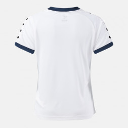 ФУТБОЛКА С КОРОТКИМ РУКАВОМ HEROIC БЕЛАЯ ТЕМНО-СИНЯЯ