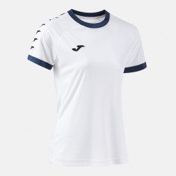 ФУТБОЛКА С КОРОТКИМ РУКАВОМ HEROIC БЕЛАЯ ТЕМНО-СИНЯЯ