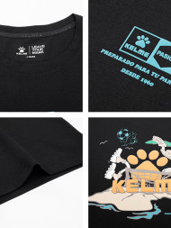 Футболка KELME Round Neck Short Sleeve T-Shirt Black