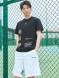 Футболка KELME Round Neck Short Sleeve T-Shirt Black
