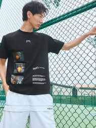 Футболка KELME Round Neck Short Sleeve T-Shirt Black