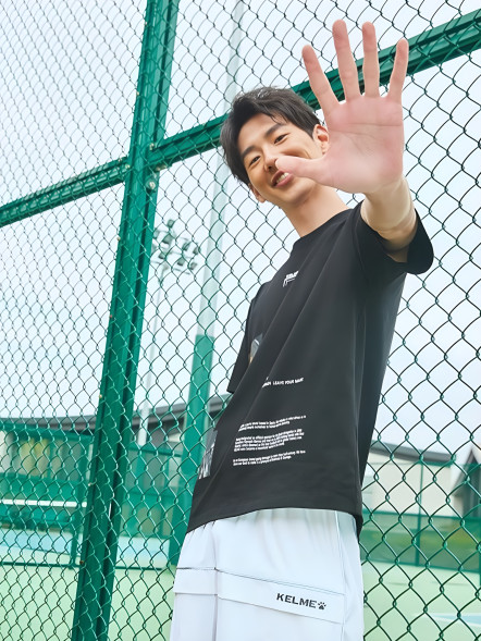 Футболка KELME Round Neck Short Sleeve T-Shirt Black