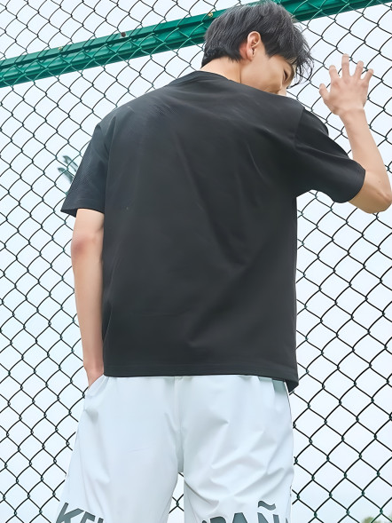 Футболка KELME Round Neck Short Sleeve T-Shirt Black