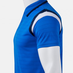 ПОЛО С КОРОТКИМ РУКАВОМ TERRA ROYAL ТЕМНО-СИНИЙ