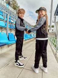 Детский спортивный костюм FN Dynamic Kid (Black/Grey)