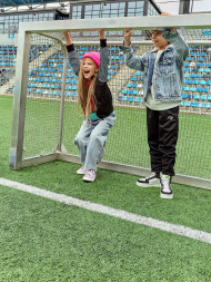 Детский спортивный костюм FN Dynamic Kid (Black/Grey)