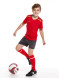 Детская футбольная форма KELME S/S Football Set Kid (Red/Dark Grey)