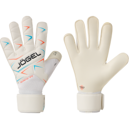 Перчатки вратарские JOGEL Legend SL3 Roll Flat, белый