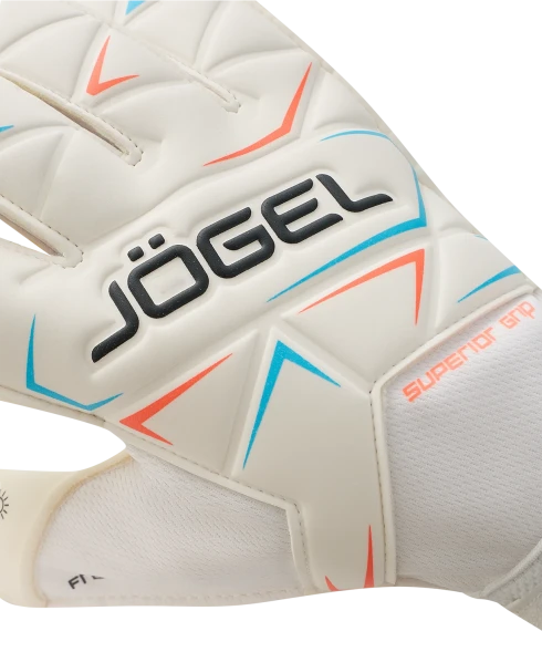 Перчатки вратарские JOGEL Legend SL3 Roll Flat, белый