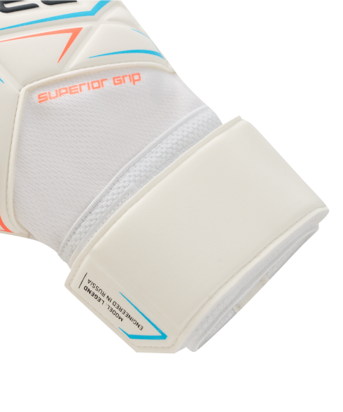 Перчатки вратарские JOGEL Legend SL3 Roll Flat, белый