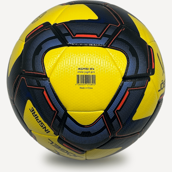 Мяч футзальный JOGEL Inspire №4, желтый