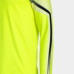 SUDADERA ELITE XI AMARILLO FLUOR NEGRO