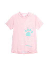 Футболка KELME Short Sleeve T-shirt Kid Pink
