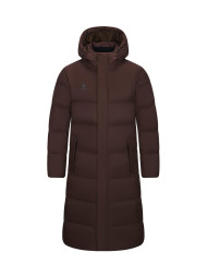 Пуховик KELME Long Down Jacket Dark Brown