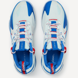 Кроссовки баскетбольные JÖGEL Contest, голубой/красный