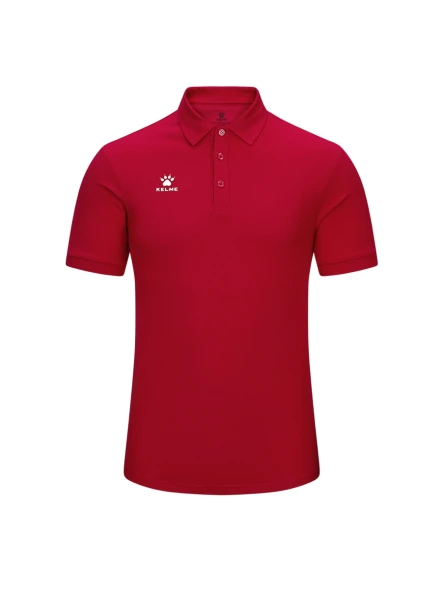 Футболка-поло KELME Short Sleeve Polo Shirt Red