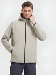 Куртка KELME Fleece Woven Jacket (Hooded) Beige