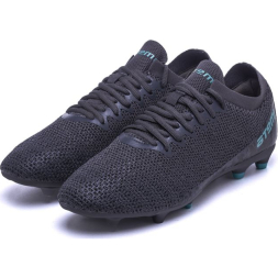 Бутсы футбольные ATEMI, SBA-003 MSR KIDS, цв. серый/ бирюзовый (28)