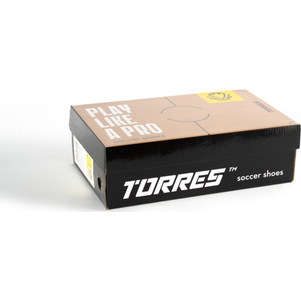 Бутсы футбольные (многошиповки) подростковые TORRES NEO-J, TS234239-751-37, р.37, с носком, голубой