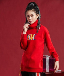 Свитшот KELME Women's Long Sweater Red