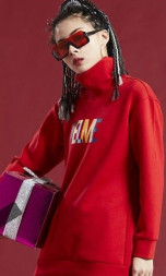 Свитшот KELME Women's Long Sweater Red