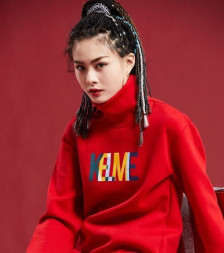 Свитшот KELME Women's Long Sweater Red