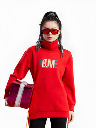 Свитшот KELME Women's Long Sweater Red