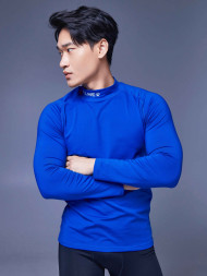 Термобелье (верх) утепленное KELME Long Sleeve T-Shirt Men's Blue