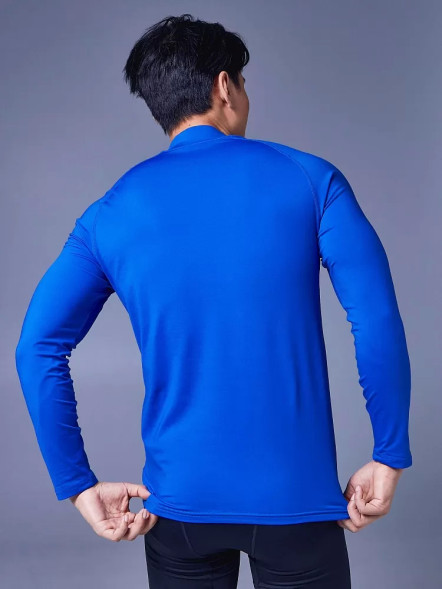 Термобелье (верх) утепленное KELME Long Sleeve T-Shirt Men's Blue