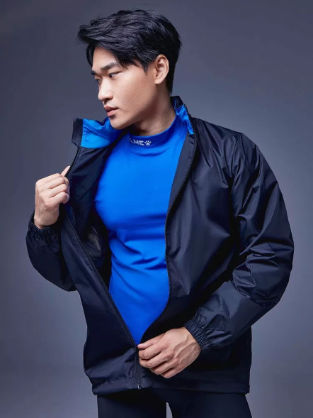 Термобелье (верх) утепленное KELME Long Sleeve T-Shirt Men's Blue