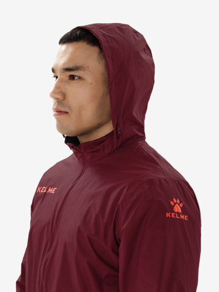 Ветровка KELME Raincoat Burgundy