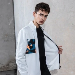 Олимпийка KELME Knitted Coat White