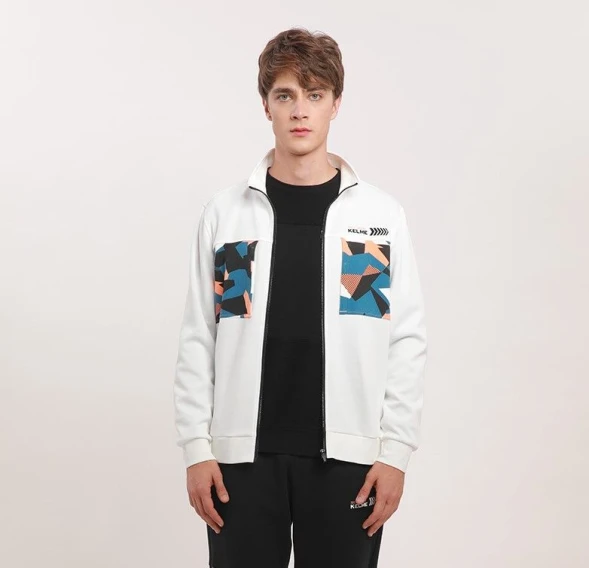 Олимпийка KELME Knitted Coat White