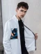 Олимпийка KELME Knitted Coat White
